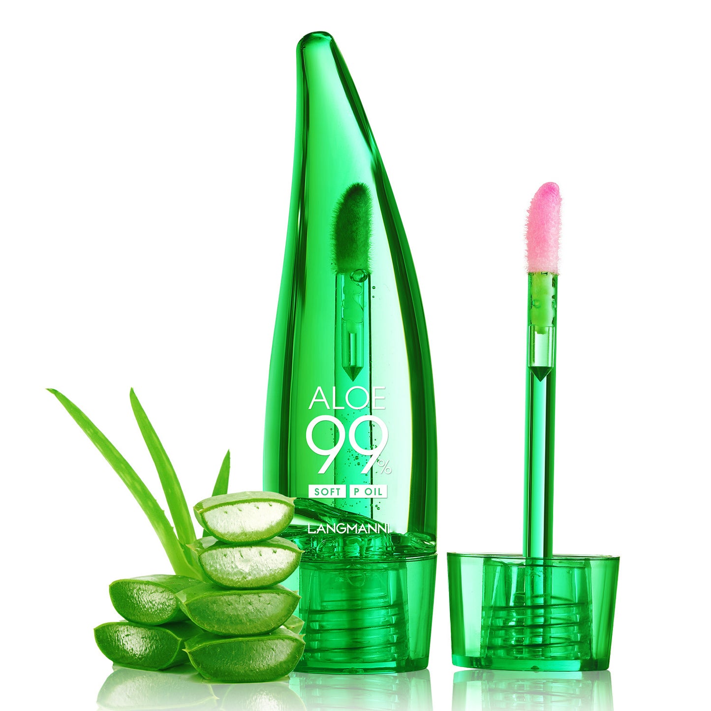 New Aloe Lip Gloss Temperature-sensitive Discoloration Lip Lacquer
