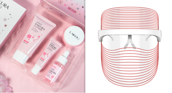 7 Color LED Mask Red Light Therapy Skin Rejuvenation Massager Beauty Home Skin Whitening Anti Aging Spa Device