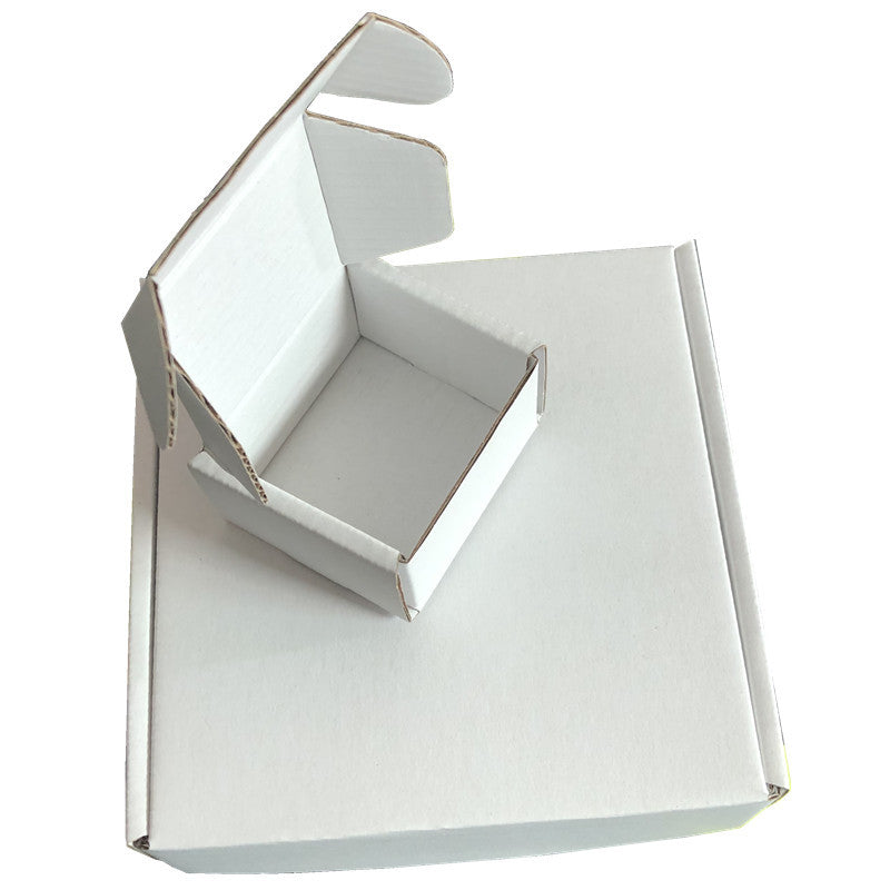 Corrugated Packing Box Accessories Packaging White Box