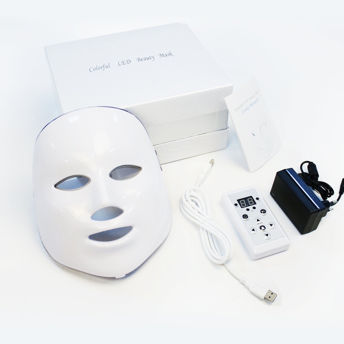 7 Colors LED Light Photon Beauty Mask