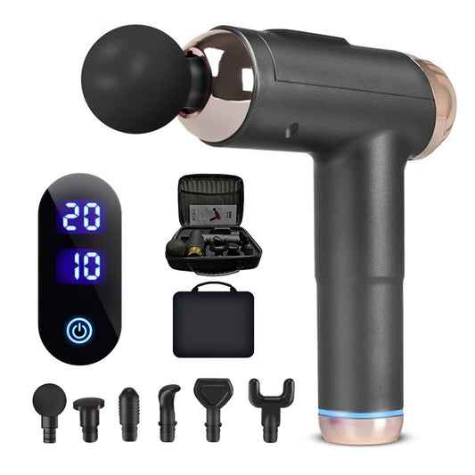 Electric Fascial LCD Deep Body Sport Therapy Muscle Pain Relief Neck Shaping Slimming Relaxation Massager 4.6