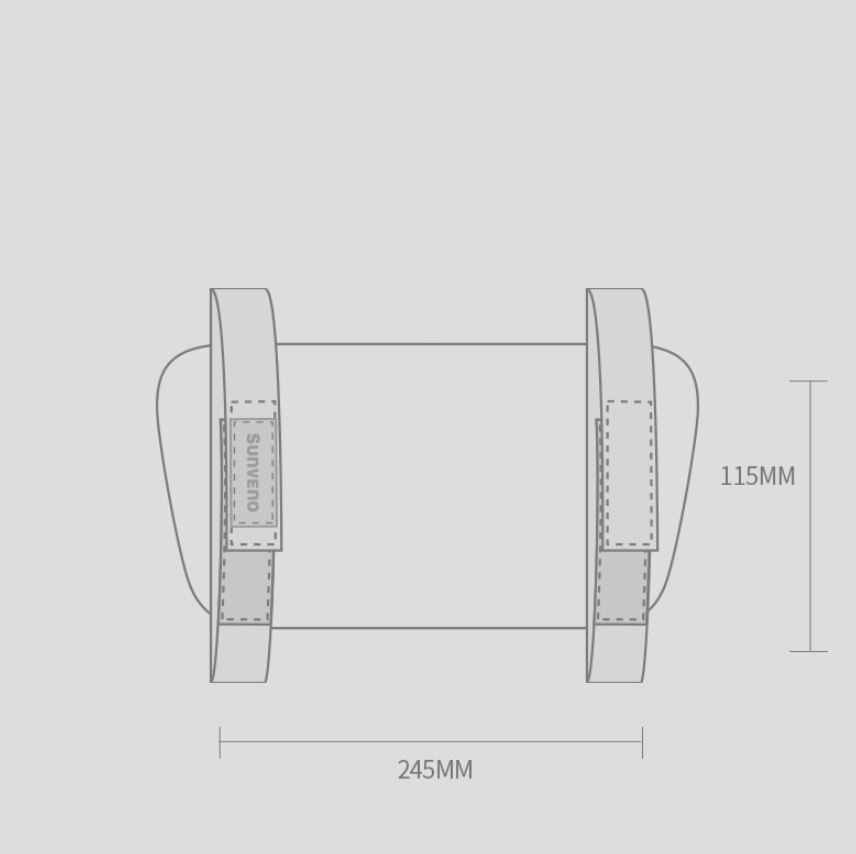 Lumbar stool accessories pressure relief pad
