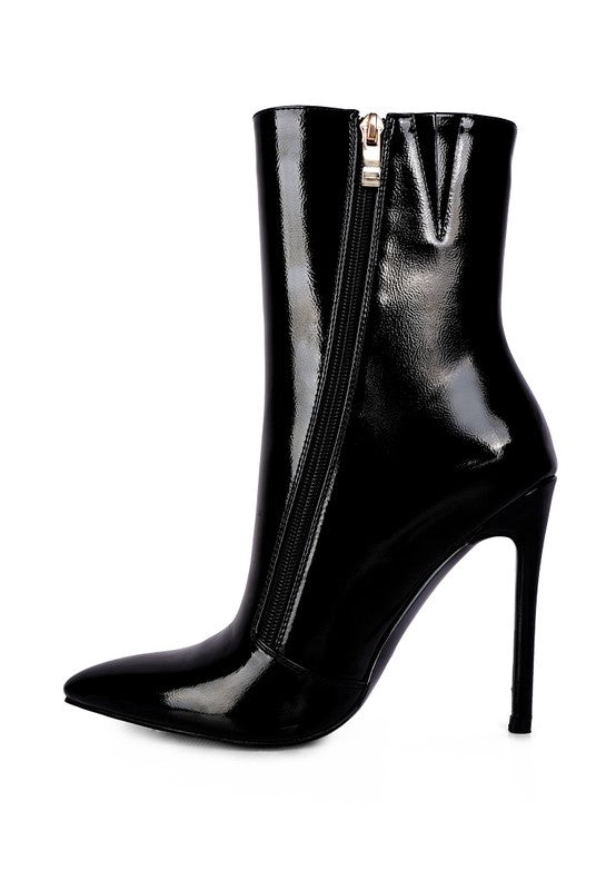 Women's Mania Patent Pu High Heeled Ankle Boot