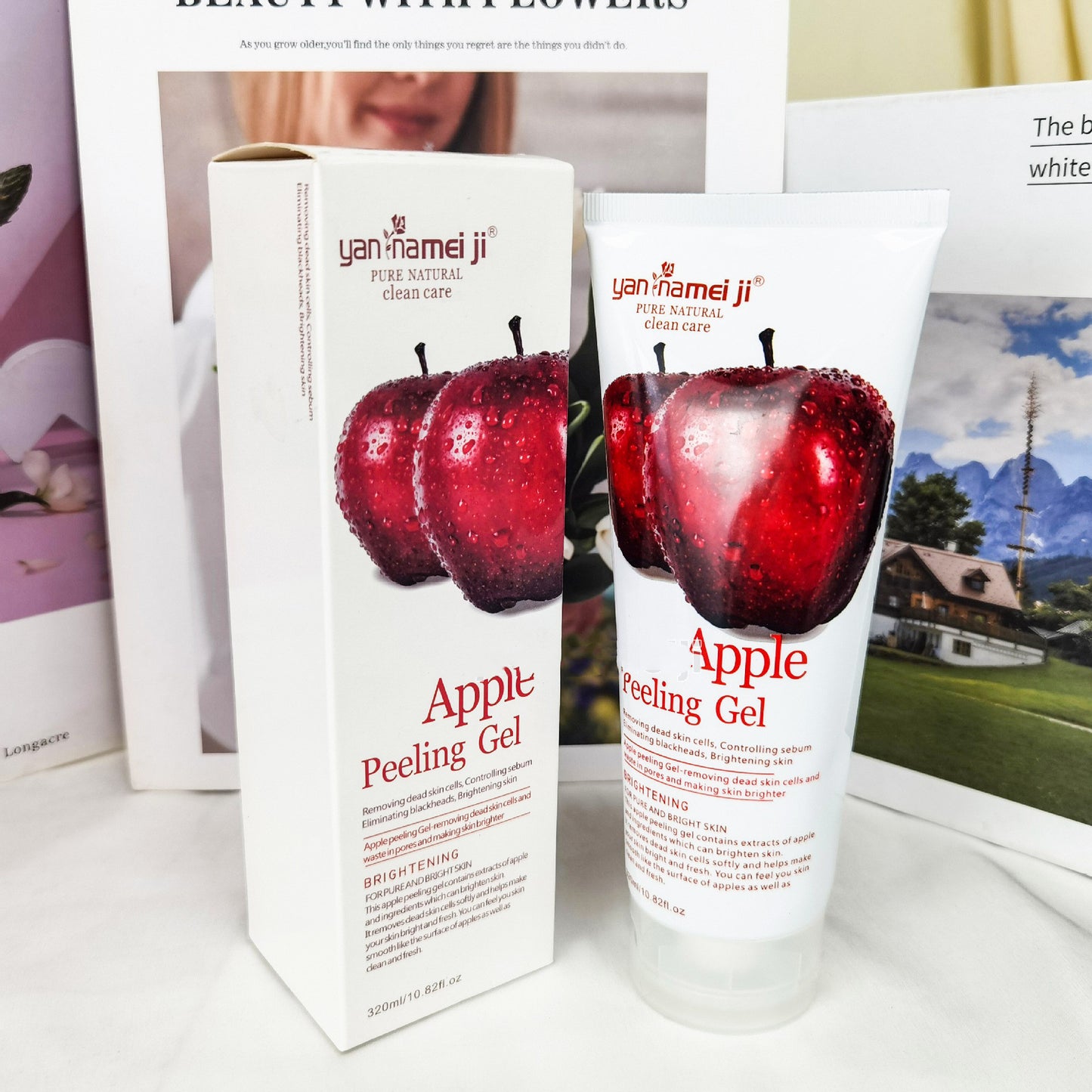 Exfoliating Gel Facial Body Scrub Cream