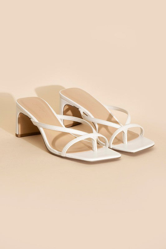 Women's GADGET-S THONG MULE HEELS