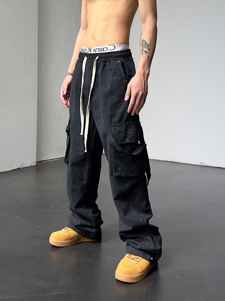 Loose Casual Pants Vintage High Waist