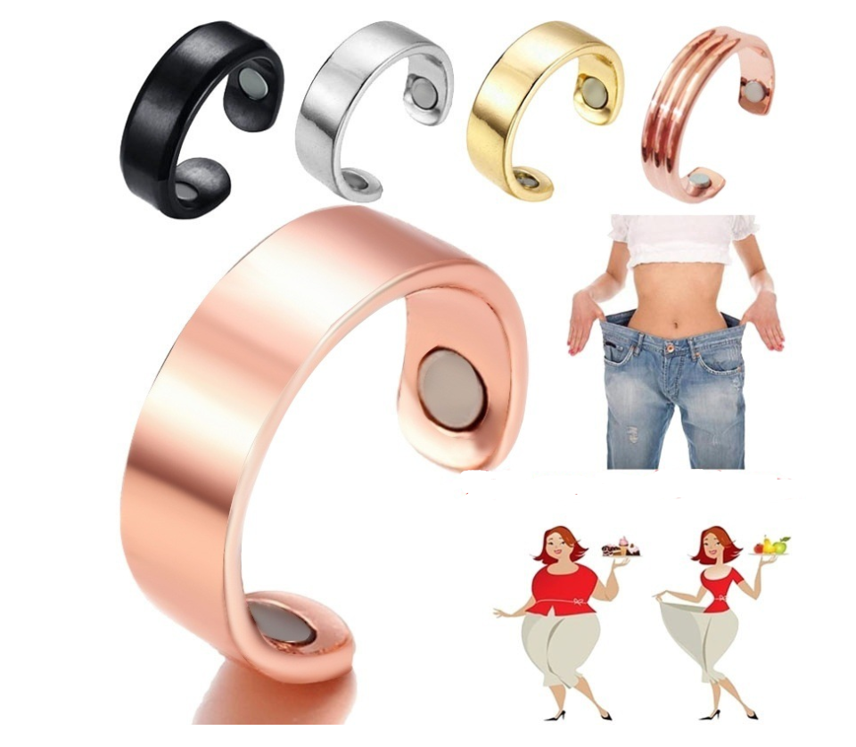 Lymphatic Drainae Magnetic Ring Acupressure Anti Snore Ring Treatment Reflexology Anti Snoring Apnea Sleeping Aid Device