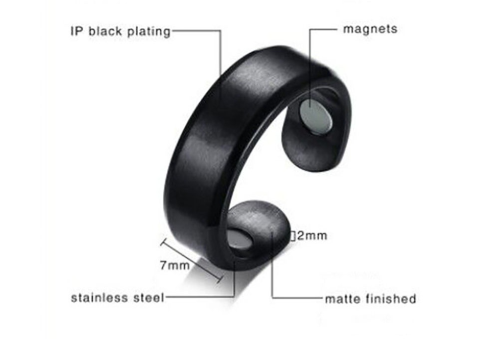 Lymphatic Drainae Magnetic Ring Acupressure Anti Snore Ring Treatment Reflexology Anti Snoring Apnea Sleeping Aid Device