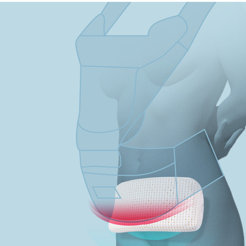 Lumbar stool accessories pressure relief pad