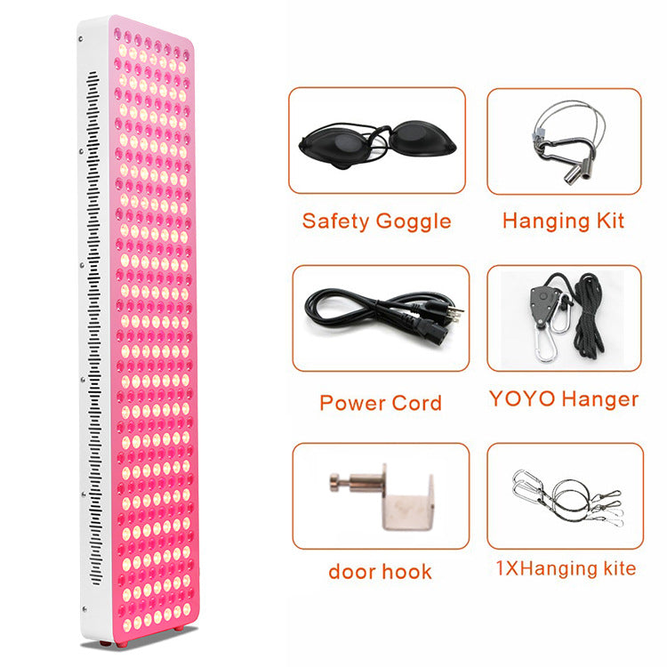 1500W LED Infrared Healing Lamp Household 660NM850NM