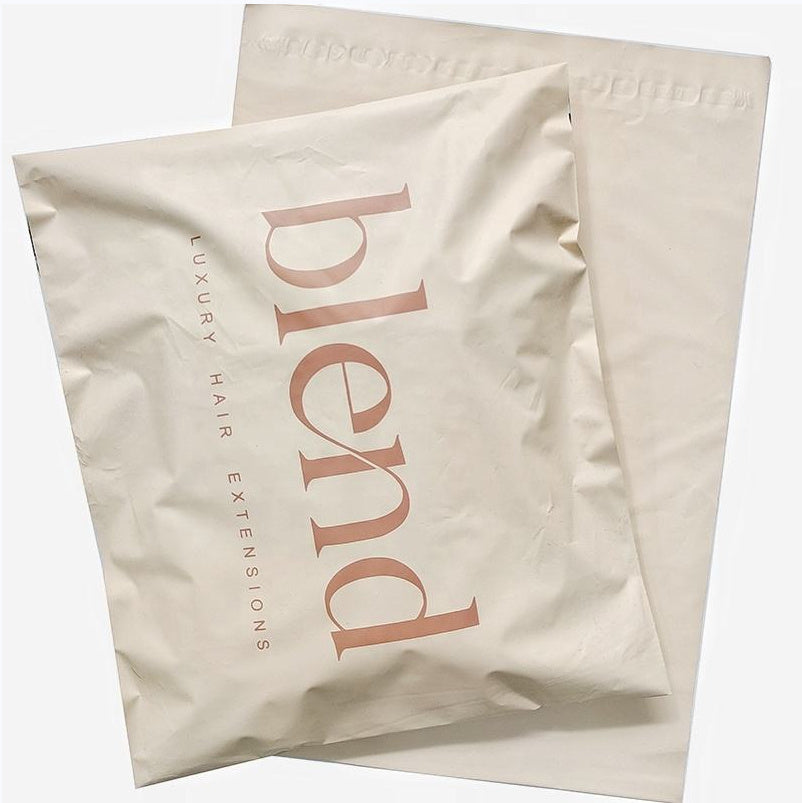 Biodegradable Beige Matte Poly Mail Bag Poly Mail Bag Transport Bag