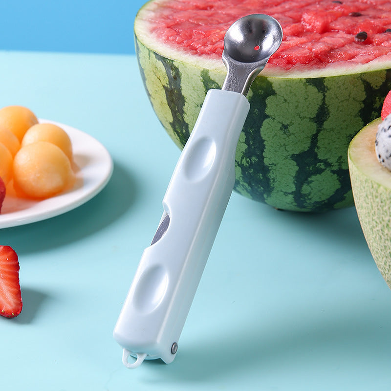 3-in-1 multifunctional hidden Watermelon fruit knife slicer, fruit ball digger
