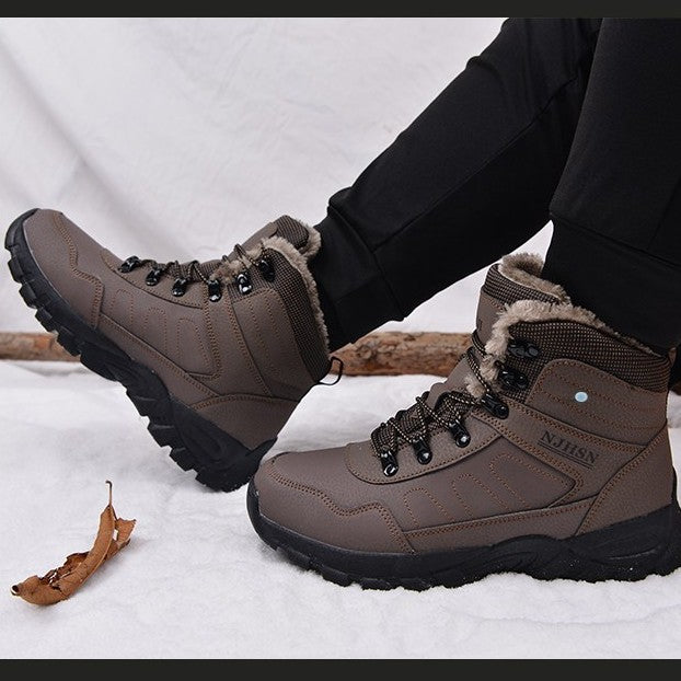 Men's Electrothermal Shoes Rechargeable Walking Outdoor Heating