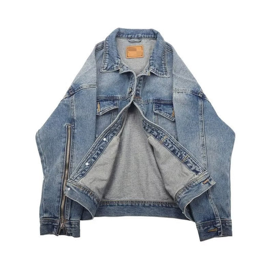 Men's Retro Loose Fit Denim Jacket