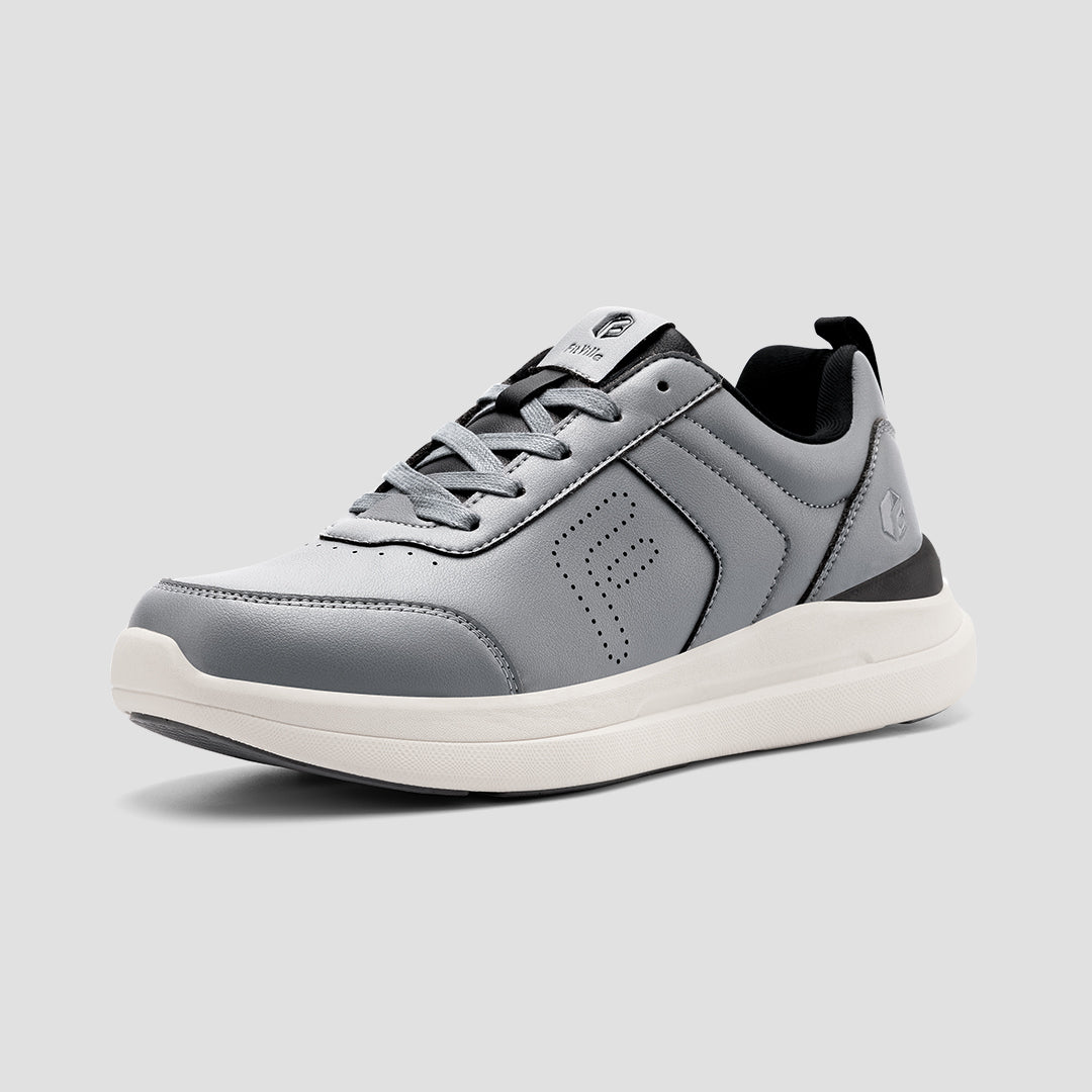 Men's FitVille Men's BriskWalk Deluxe Lace-up Business Casual Sneaker