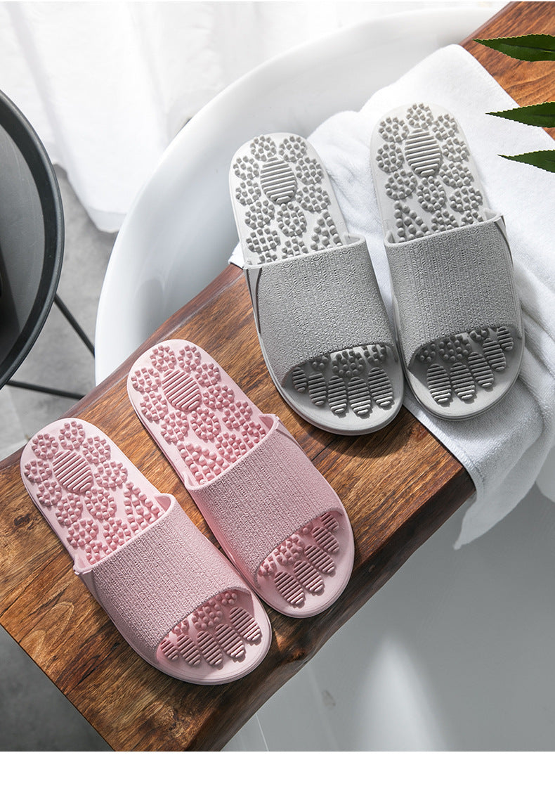 Ergonomic Therapeutic Acupuncture Reflexology Foot Massage Slippers