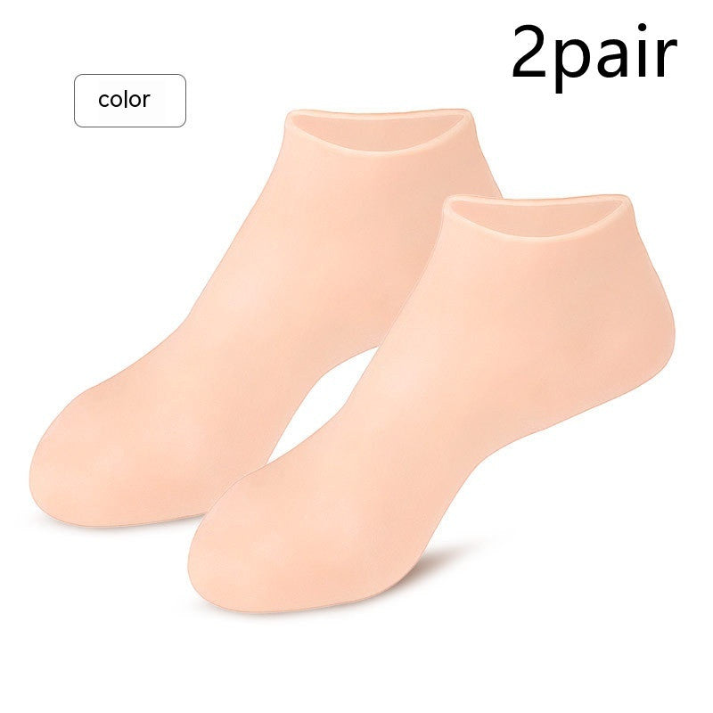 Foot Second Skin Moisturizing Reusable Elastic Socks