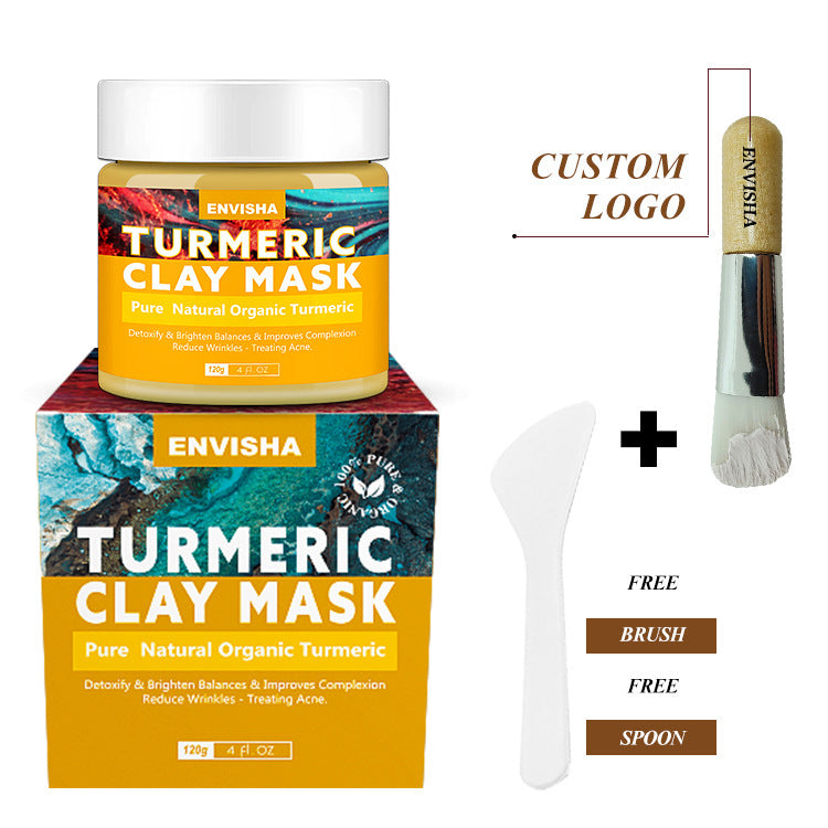 Lemon Balm Deep Cleansing Turmeric Clay Mask