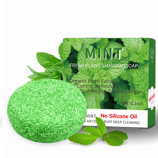 Variety of Vegan Oil Control Organic Scalp Shampoo Bar