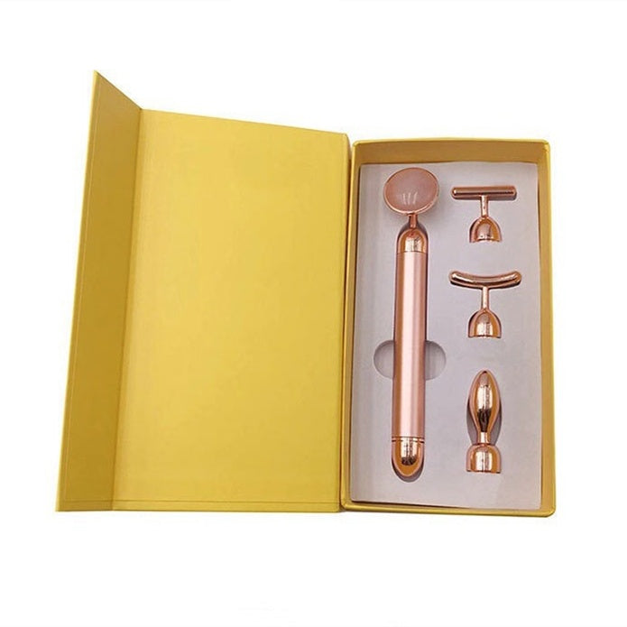 Four In One Electric Powder Jade Beauty Stick Massage Lift Beauty Instrument