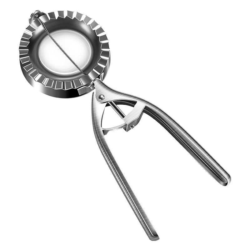 Chef's Kitchen Arsenal Dumpling Ravioli Pastry Maker Press Mold & Seal Long Handle Stainless Steel