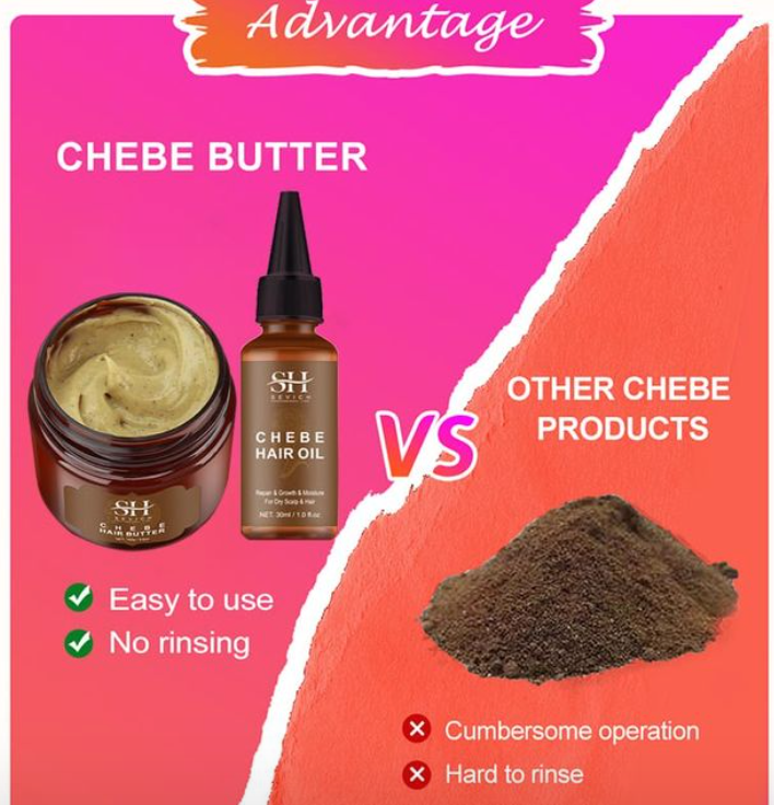 African Fast Growth Traction Alopecia Chebe Hair Mask