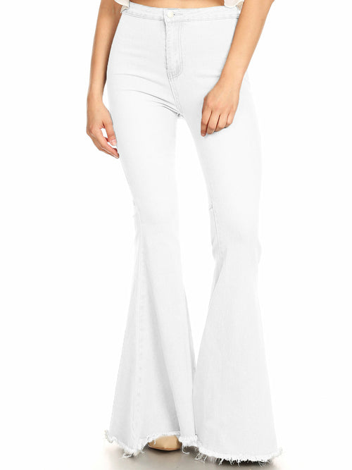 Bell Bottom High Waist Denim Jeans