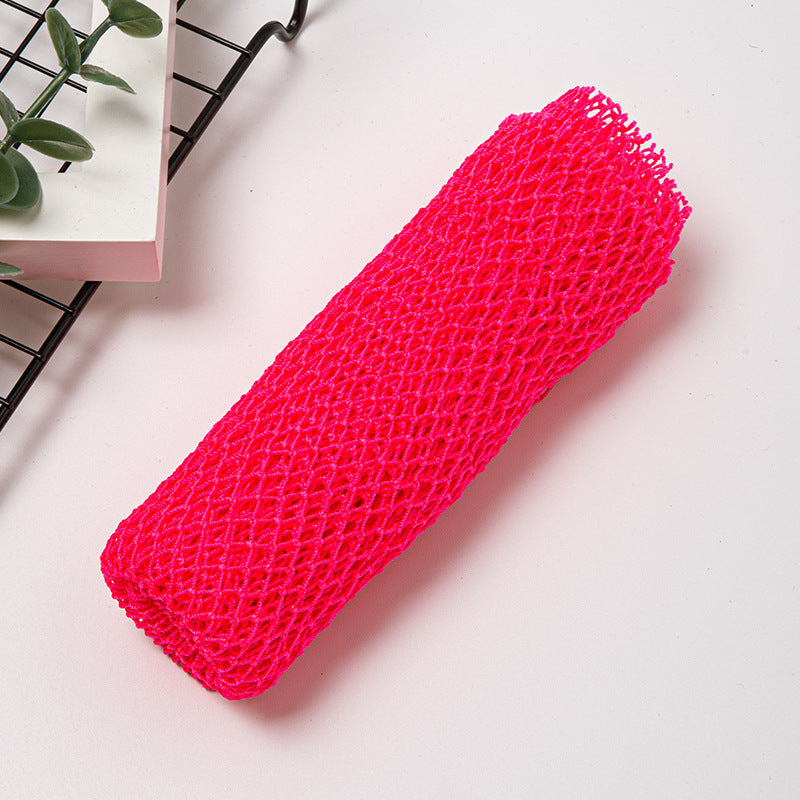 Nylon Bath Towel High Elasticity Sauna Exfoliating Decontamination Does Not Hurt Skin Foaming Net