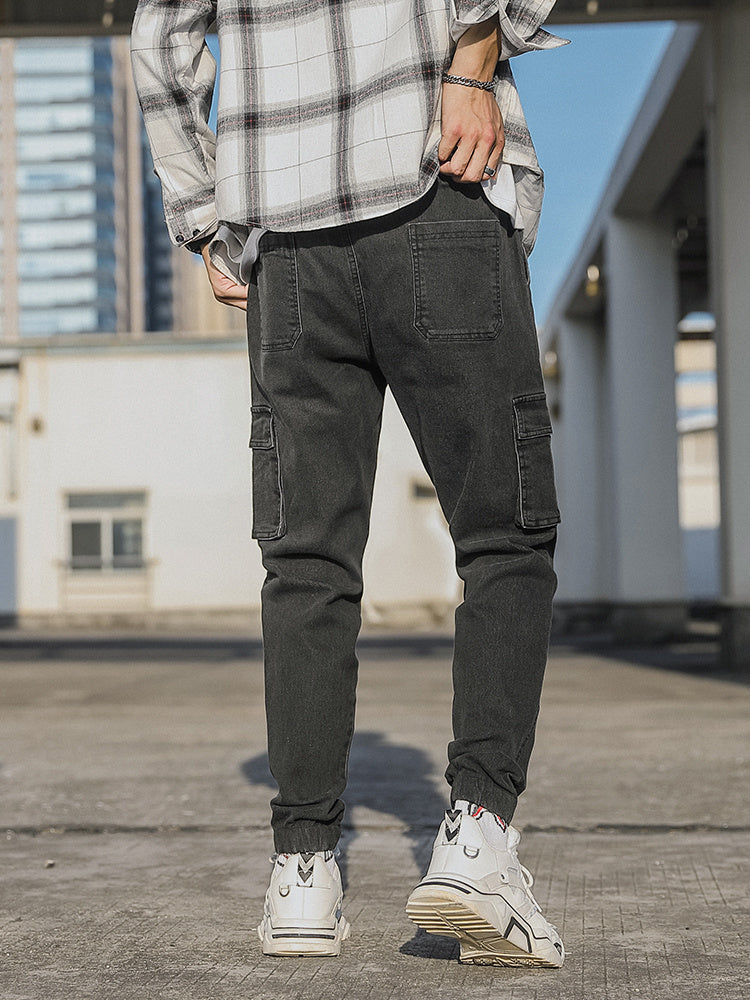 Men's Loose Retro Casual Cargo Pants