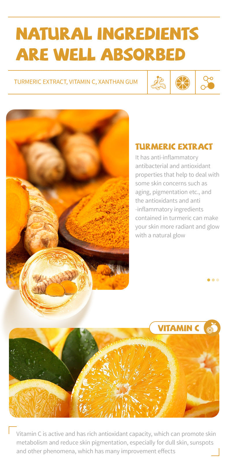 Blackhead Removing Turmeric Clay Mask Cleansing Pores Exfoliating