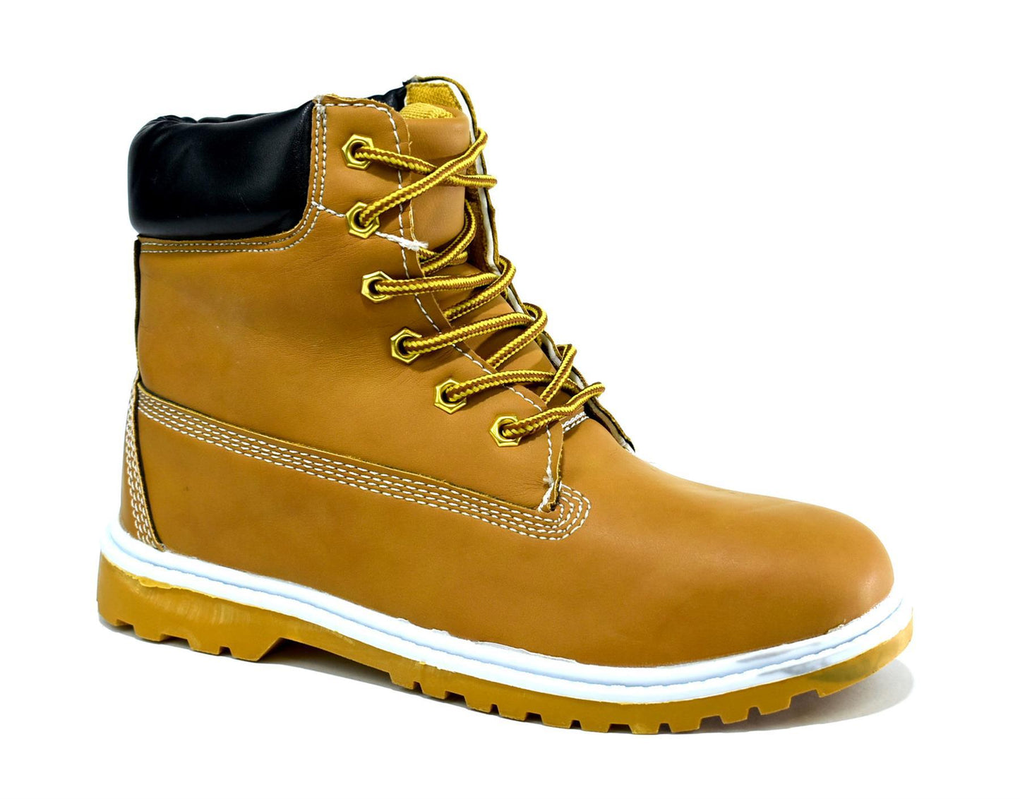Boy's Builder's Boot Tan