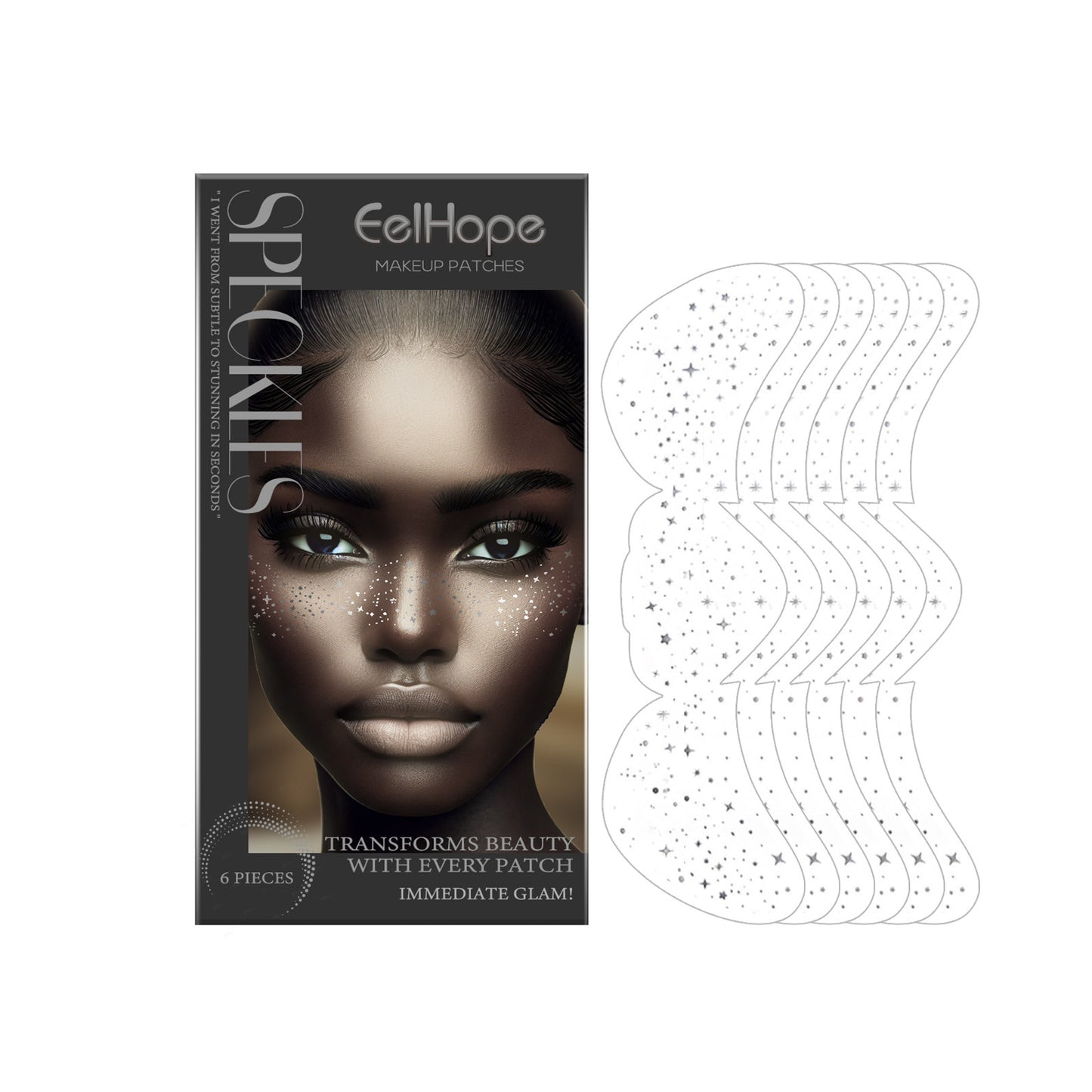 EELHOPE Spots Makeup Stickers Glitter Spots