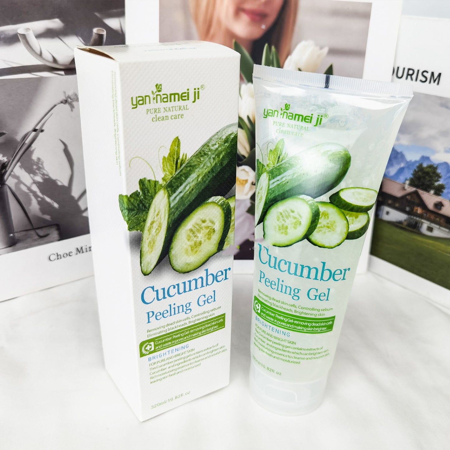 Exfoliating Gel Facial Body Scrub Cream