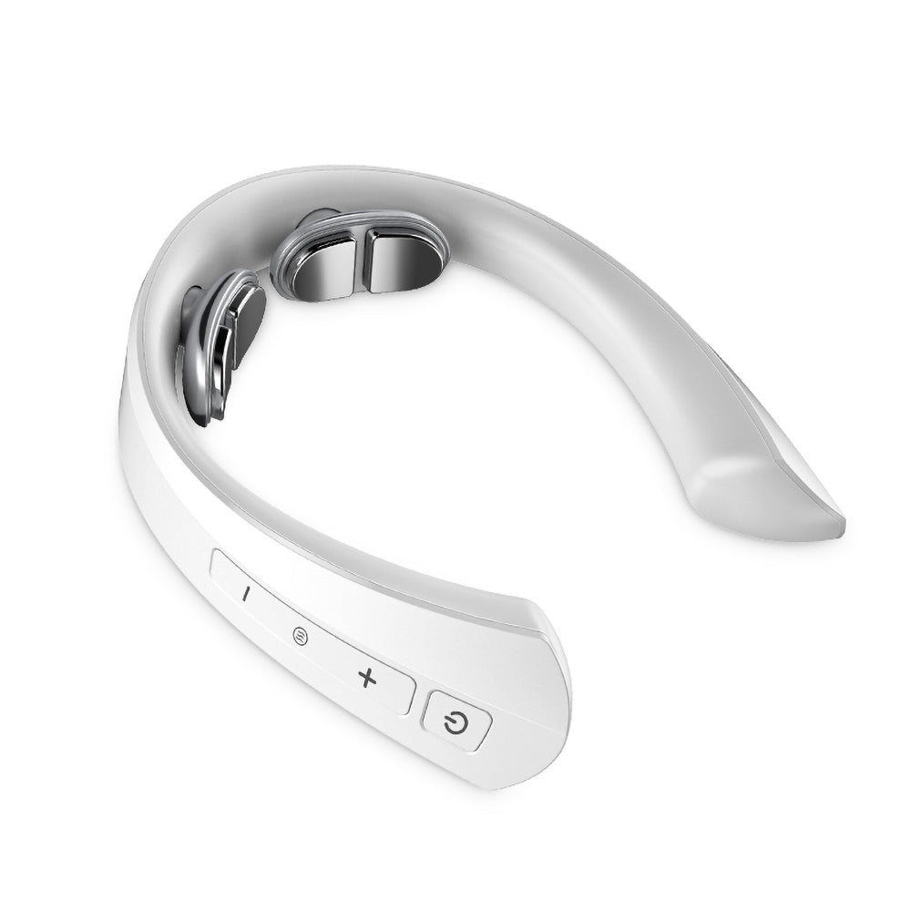 Cervical Shoulder Smart Remote Control Dual-Pulse Electric Massaging Super Light Neck Relief and Relaxing Device Voice Prompt