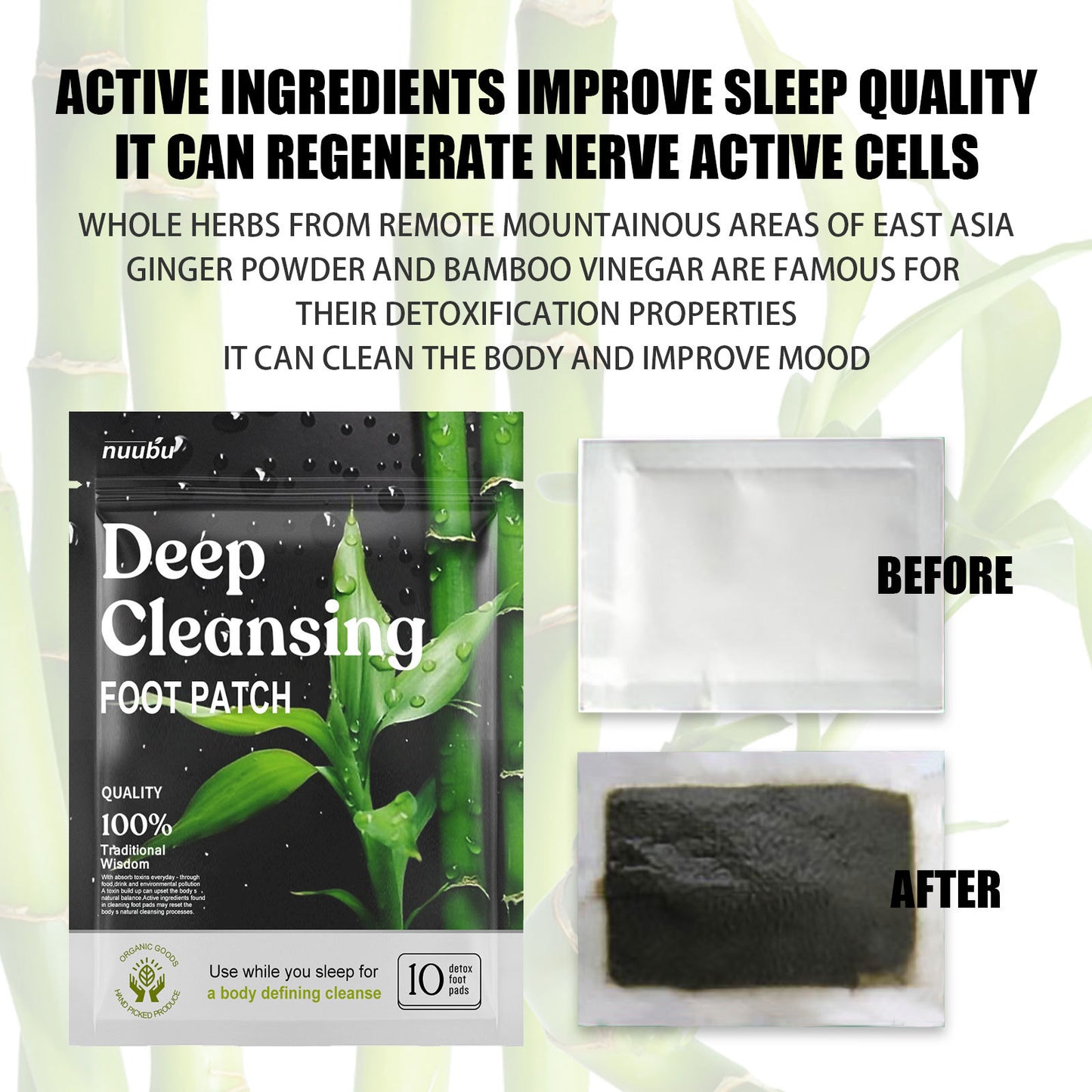 Ginger Deep Cleaning Foot Stick Moisturizing Nursing To Relieve Stress