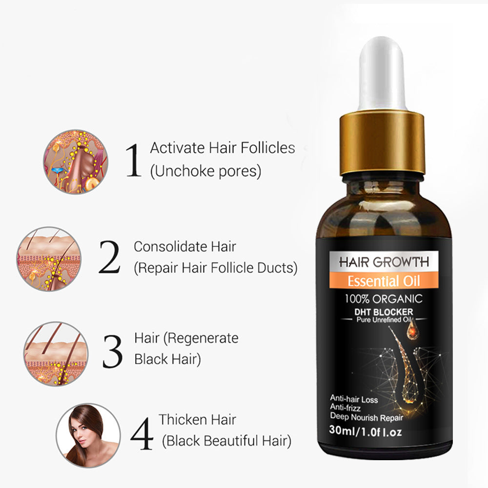 Ginger Hair Essential Oil Improves Circulation Scalp Massage Essential Oil