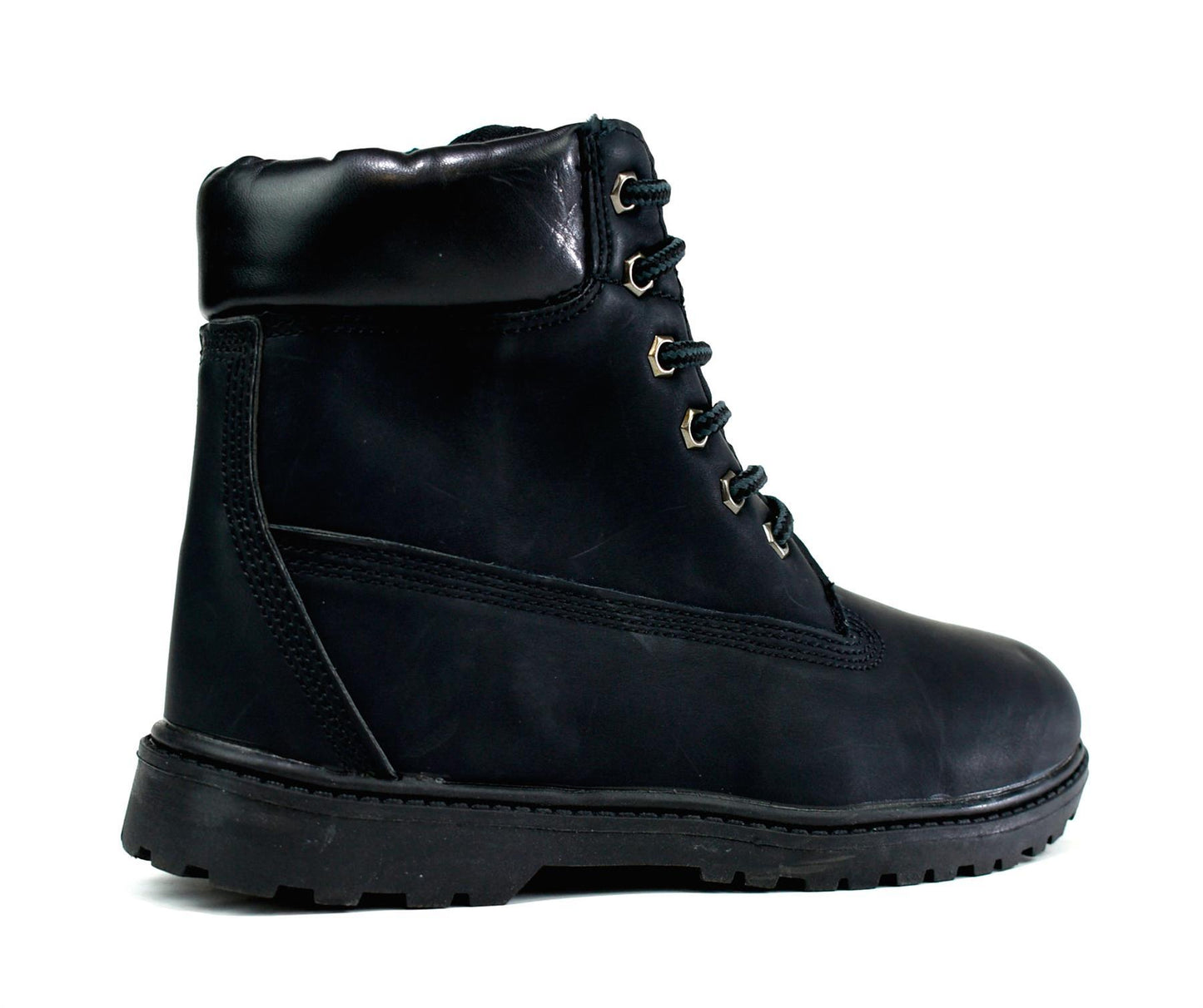 Boy's Builder's Boot Black