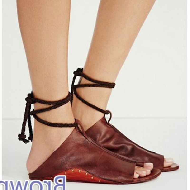 Women's Flat Summer Ring Toe Fit Sandals