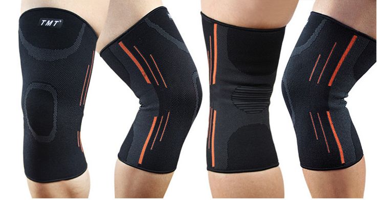 Women's TMT Sports Knitted Bamboo Charcoal Knee Pads