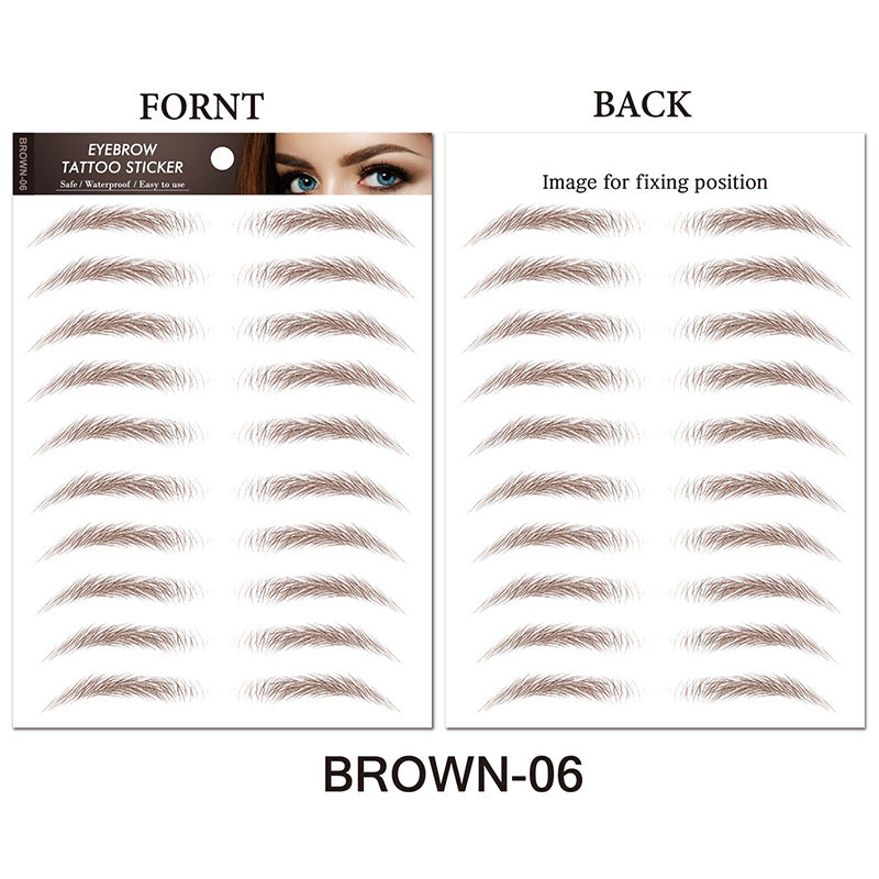 Long Lasting Waterproof Eyebrow Designer Sticker