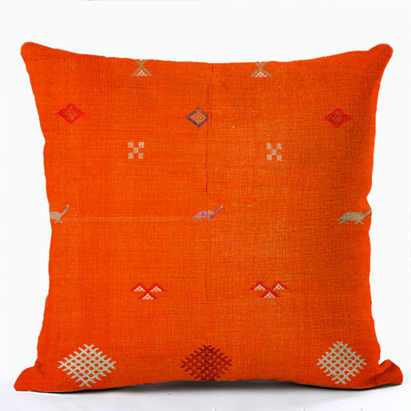 Bohemian Print Pillowcase Ethnic Style Pillows