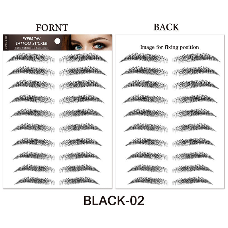 Long Lasting Waterproof Eyebrow Designer Sticker