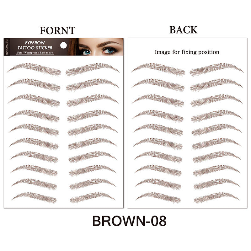 Long Lasting Waterproof Eyebrow Designer Sticker