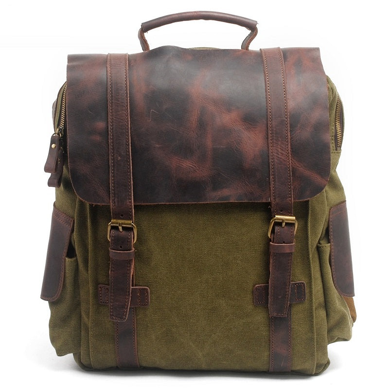Retro Vintage Style Canvas Backpack