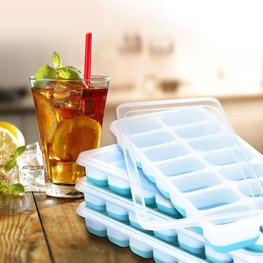 Silicone 14 grid ice tray
