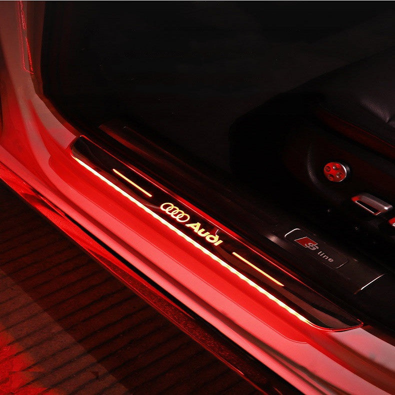 Auto LED Threshold Sills USB Charging Illuminated Light