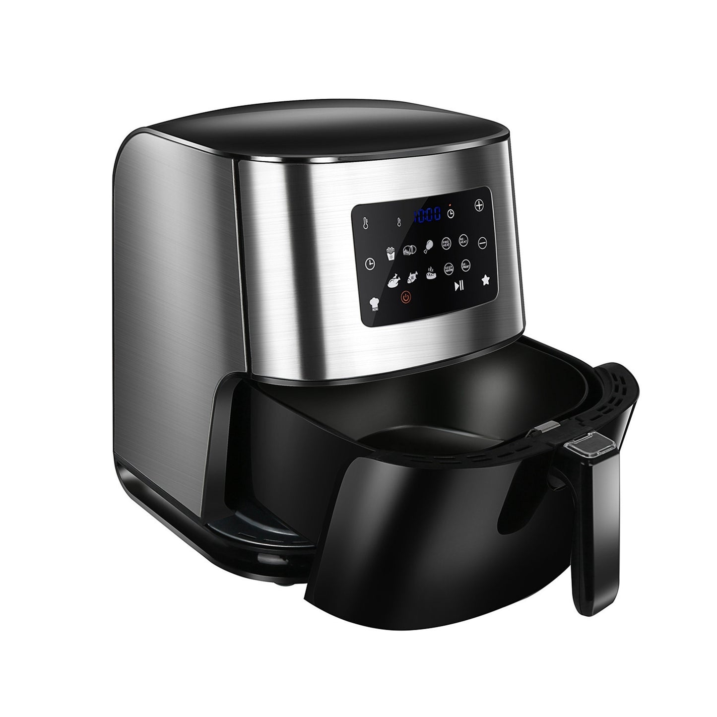 6.3QT 1700W Stainless Steel Air Fryer Oven For Roasting Multi-function Screen