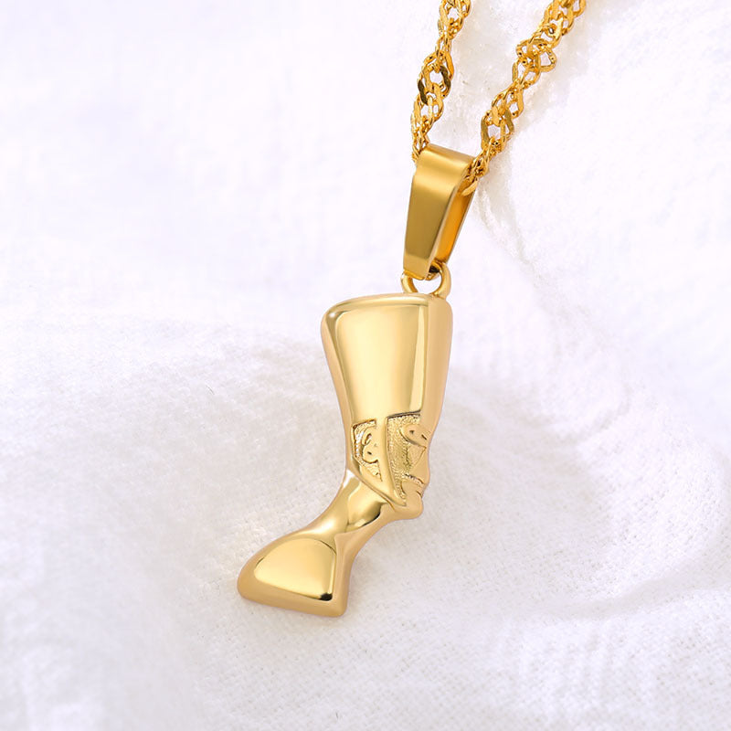 Women's Vintage Electroplated Stainless Steel Necklace