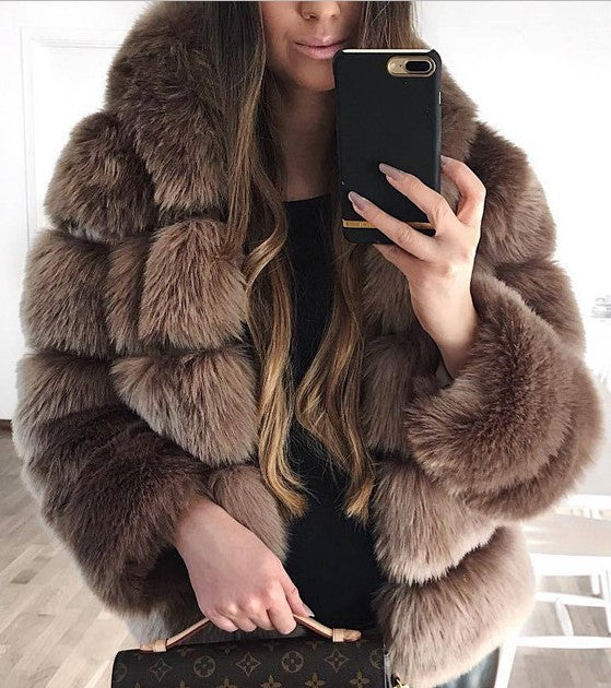 Women's Faux Fur Coat