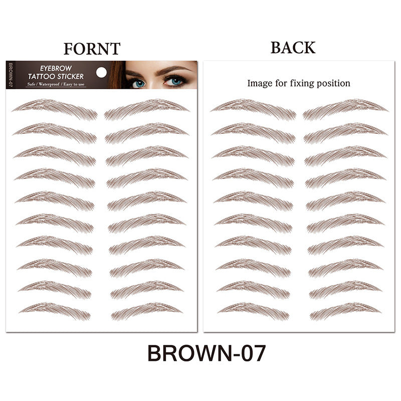 Long Lasting Waterproof Eyebrow Designer Sticker